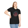 Never Waver Be Red White & a Little Bougie Unisex Softstyle T-Shirt - Never Waver