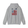 Unisex Heavy Blend™ Hoodie - 'New York Fans Never Waver' American Flag Design - Never Waver