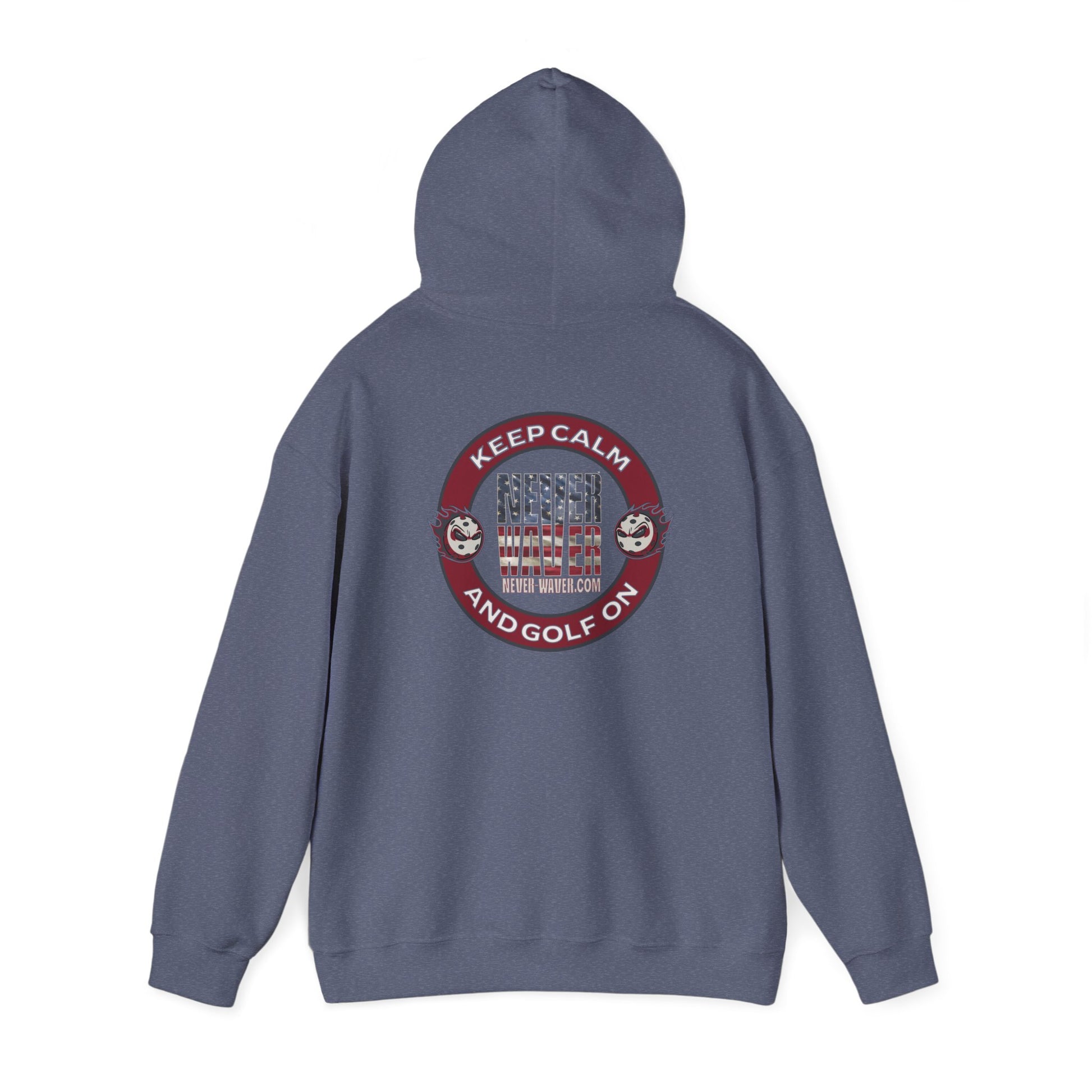 Never Waver Golf Hoodie - Unisex Heavy Blend™ Sweatshirt - Never Waver
