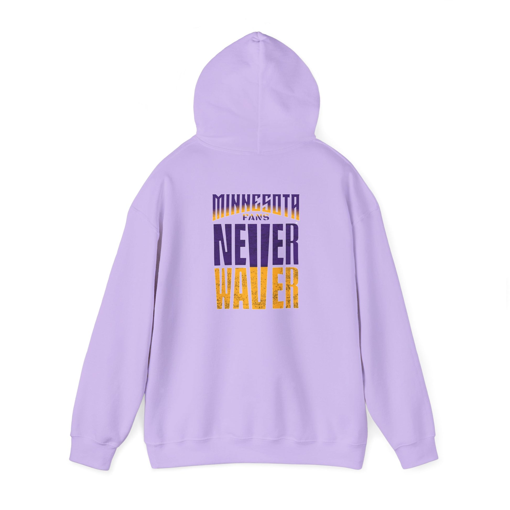 Unisex Heavy Blend™ Hoodie - "Minnesota Fans Never Waver" Design for Comfort and Motivation - Never Waver