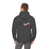 Unisex Heavy Blend™ Hooded Sweatshirt - "Never Waver I'll Bring The Trouble" Inspirational Hoodie - Never Waver
