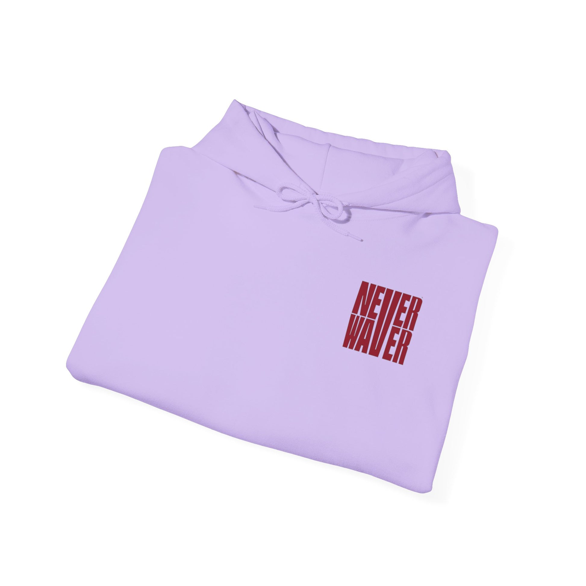 Unisex Heavy Blend™ Hoodie - 'Never Waver Just A Mom Trying Not to Raise A&&holes' - Never Waver