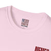 Never Waver Just A Mom Trying Not to Raise A&&holes Unisex Softstyle T-Shirt - Never Waver