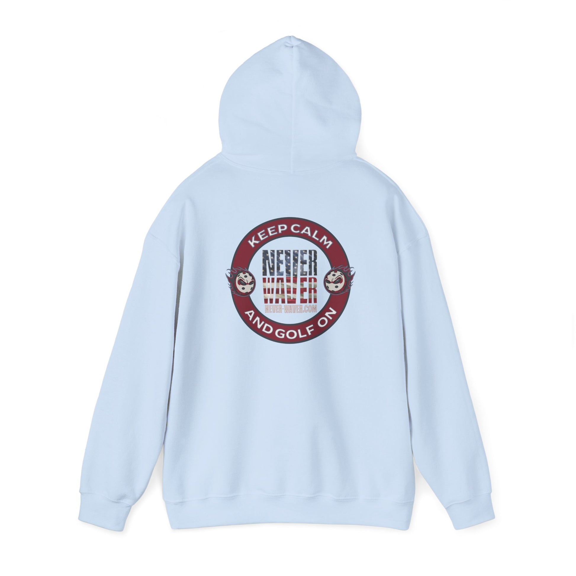 Never Waver Golf Hoodie - Unisex Heavy Blend™ Sweatshirt - Never Waver