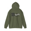 Unisex Heavy Blend™ Hooded Sweatshirt - "Never Waver I'll Bring The Crazy" Inspirational Hoodie - Never Waver