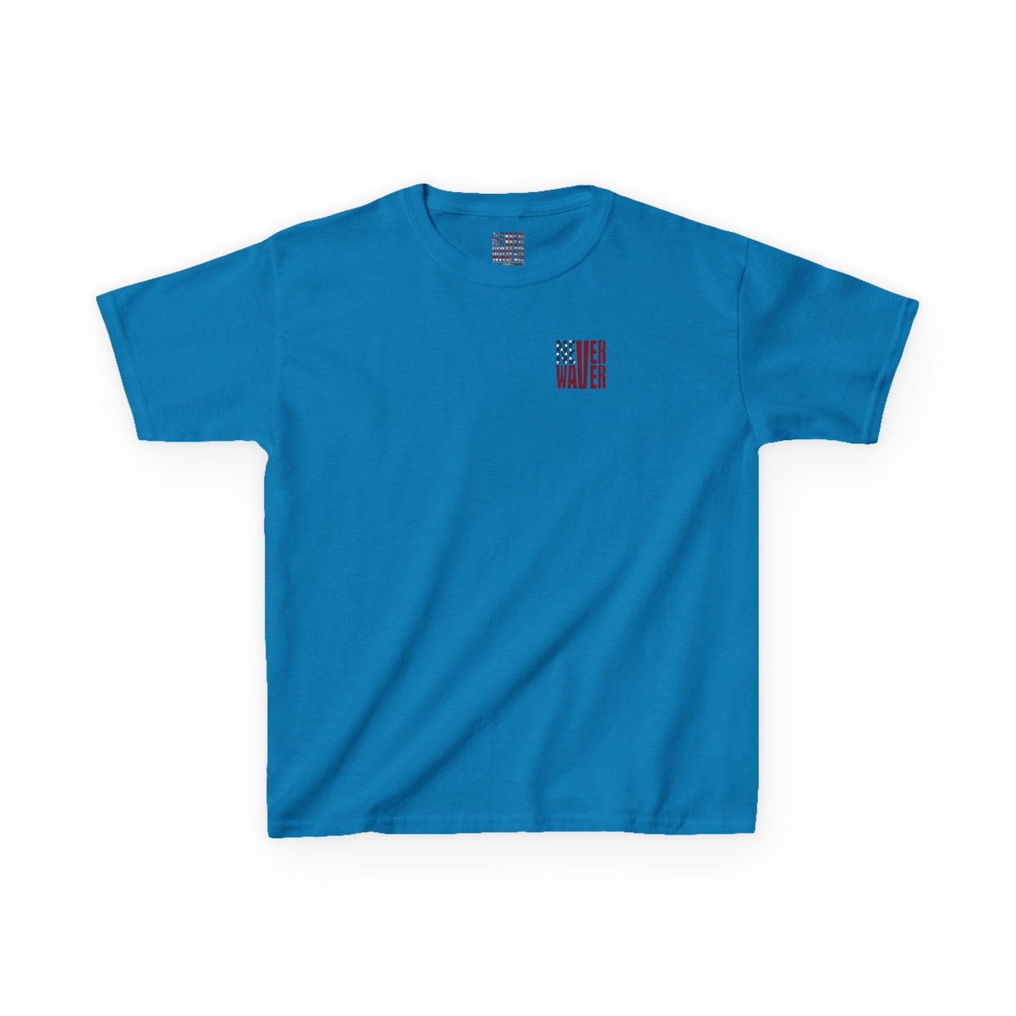 Never Waver Trump Fist Pump W Jesus Protection Kids Heavy Cotton™ Tee - Never Waver