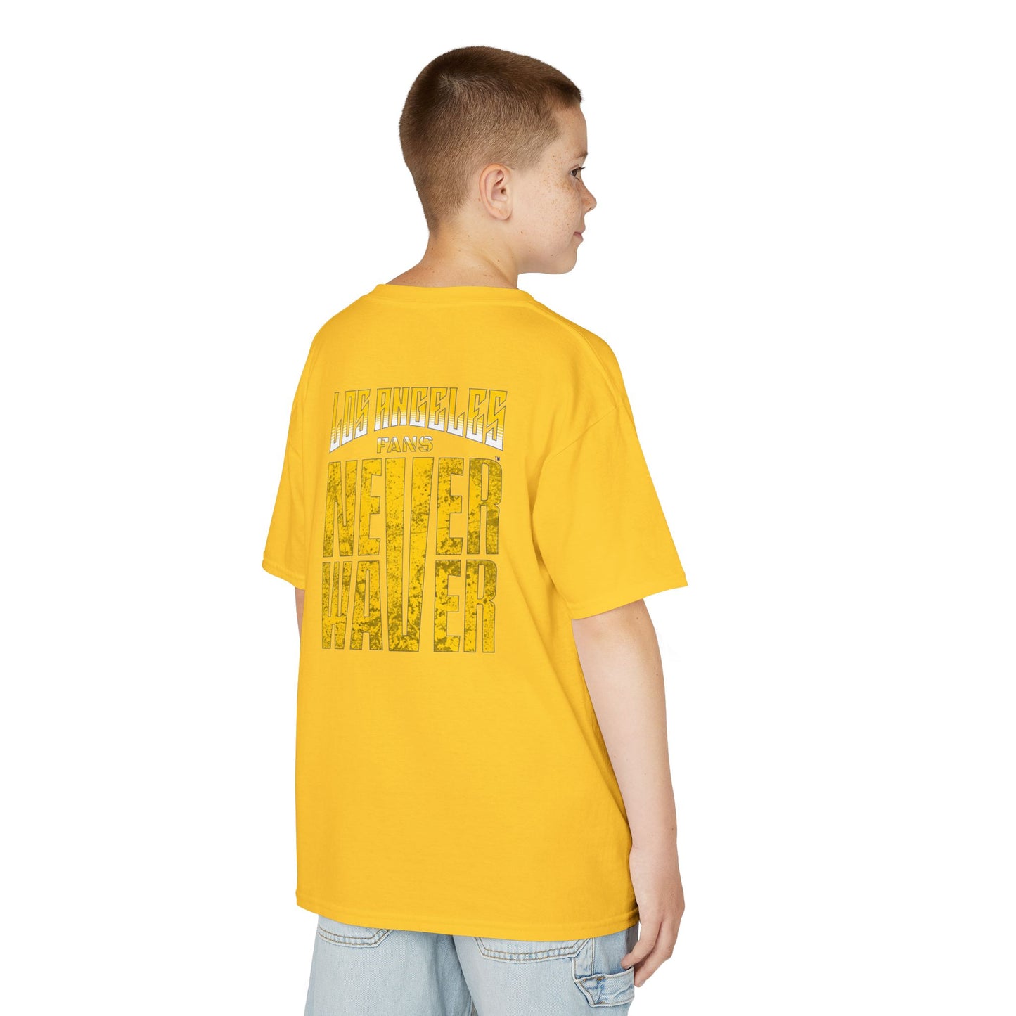 Los Angeles  Fans Never Waver Kids Heavy Cotton™ Tee