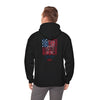 Patriotic Unisex Heavy Blend™ Hoodie - 'Never Waver Like This Mom' - Never Waver