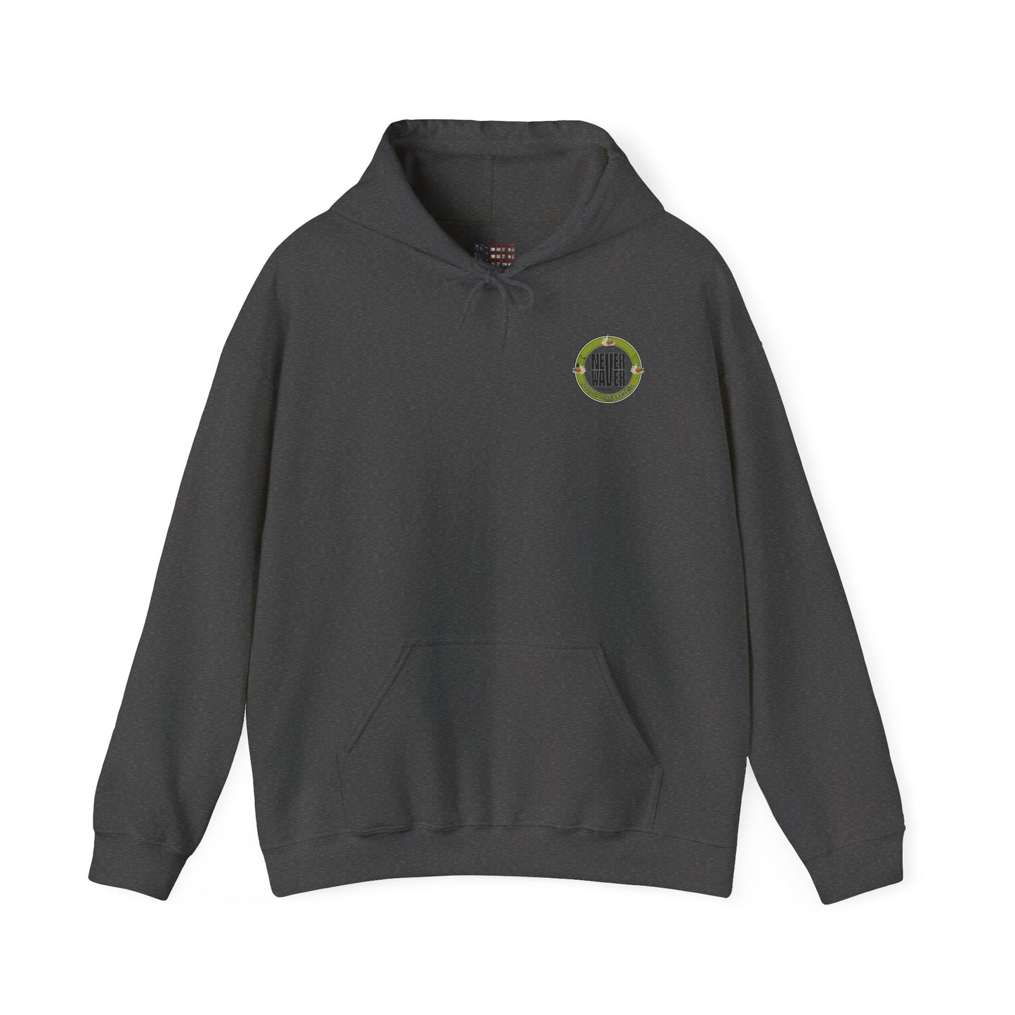 Eco-Friendly Unisex Hoodie: "Never Waver Tequila, Tacos, And Friends" - Never Waver