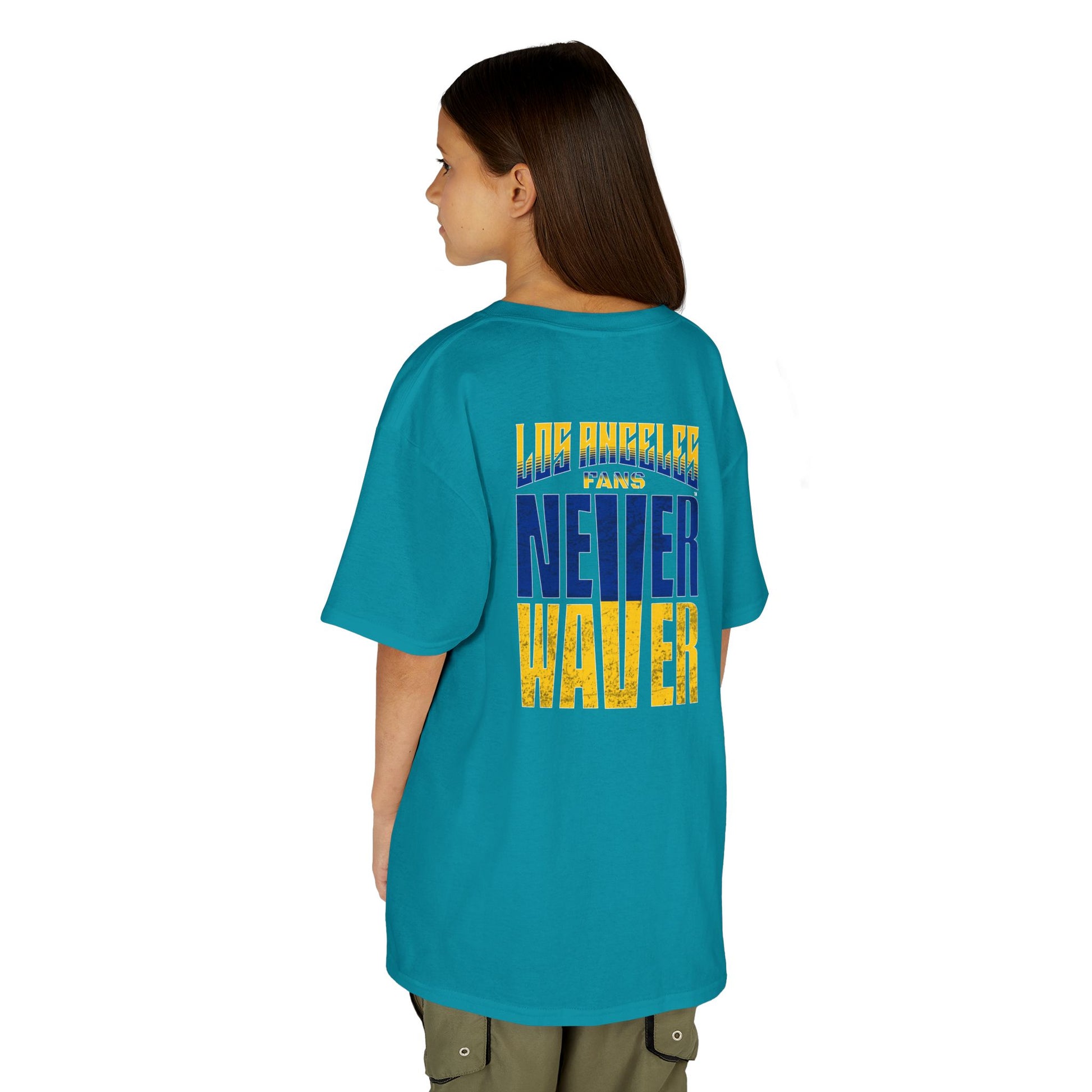 Los Angeles  Fans Never Waver Kids Heavy Cotton™ Tee - Never Waver