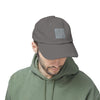 Unisex Distressed Cap - 'Never Waver' Casual Hat for Everyday Style