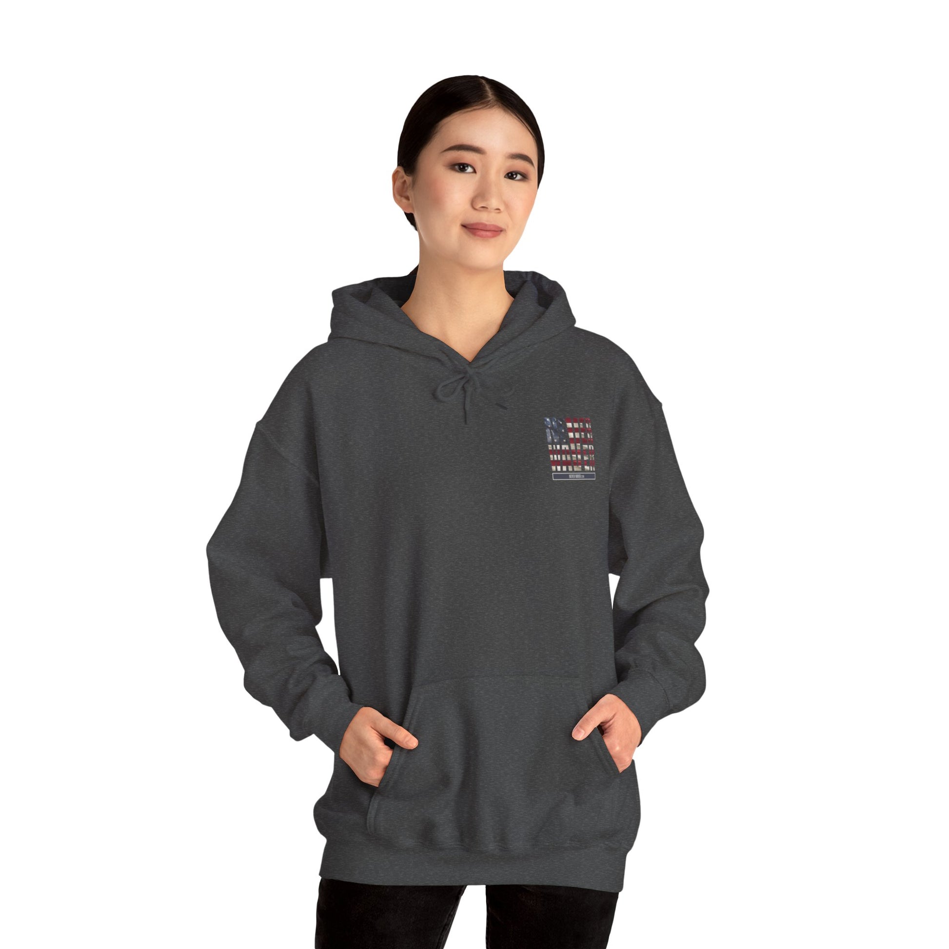 Never Waver Earn It Hooded Sweatshirt - Unisex Heavy Blend™ - Never Waver