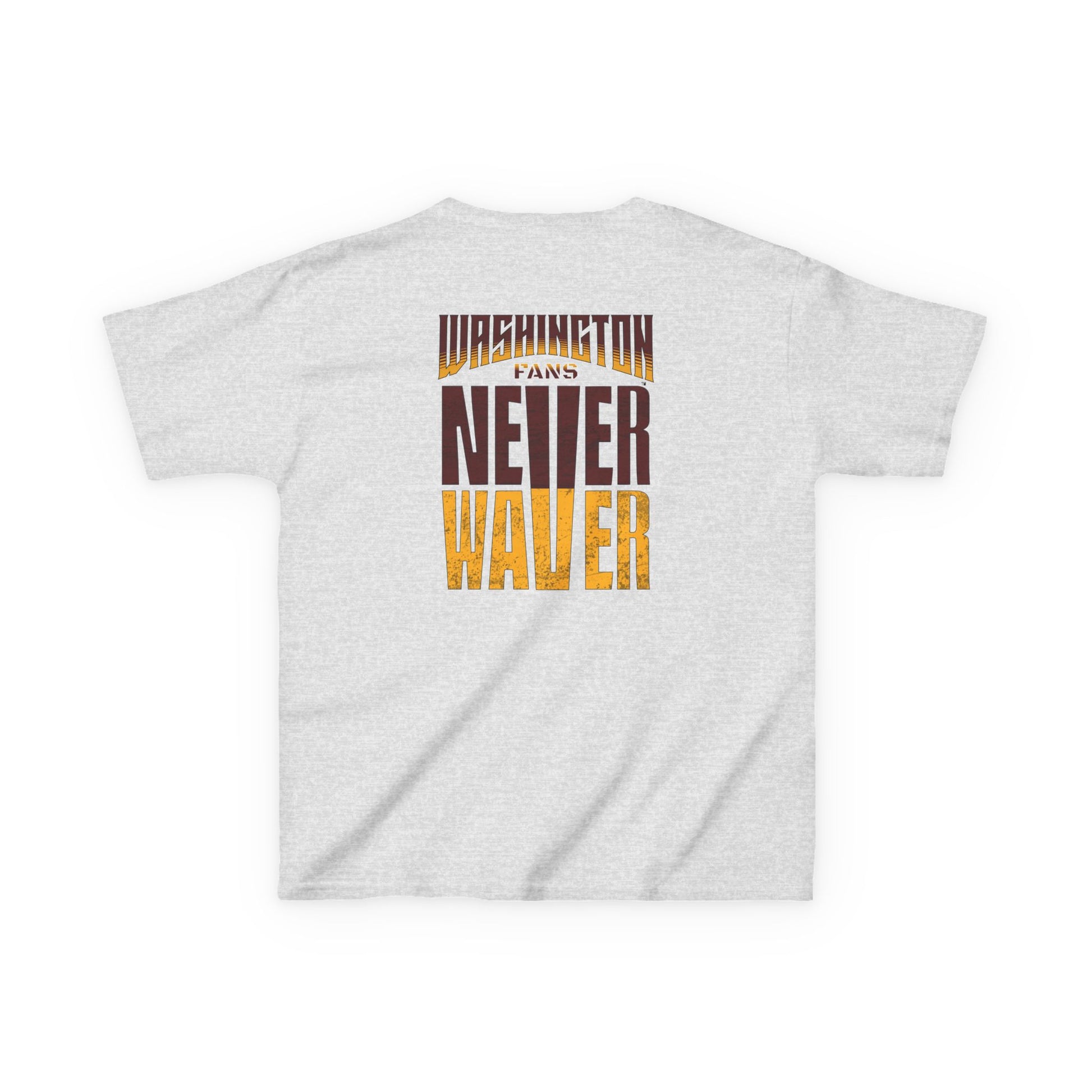 Washington Fans Never Waver Kids Heavy Cotton™ Tee - Never Waver