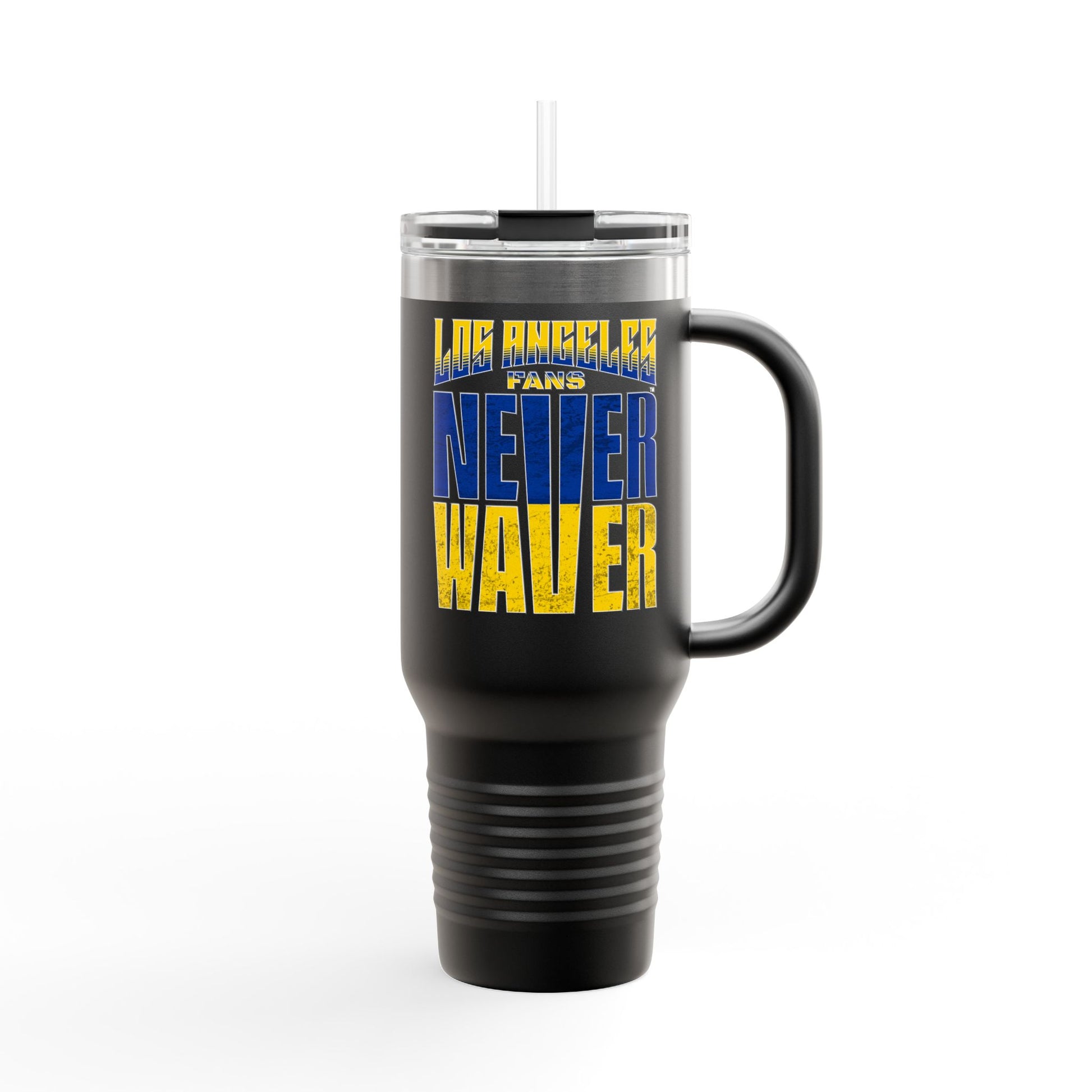 Los Angeles Fans Never Waver Insulated Travel Mug, 40oz - Never Waver