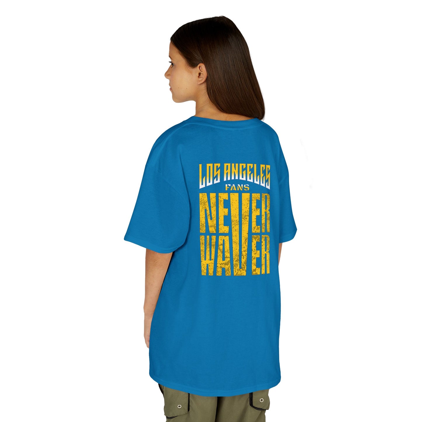 Los Angeles  Fans Never Waver Kids Heavy Cotton™ Tee