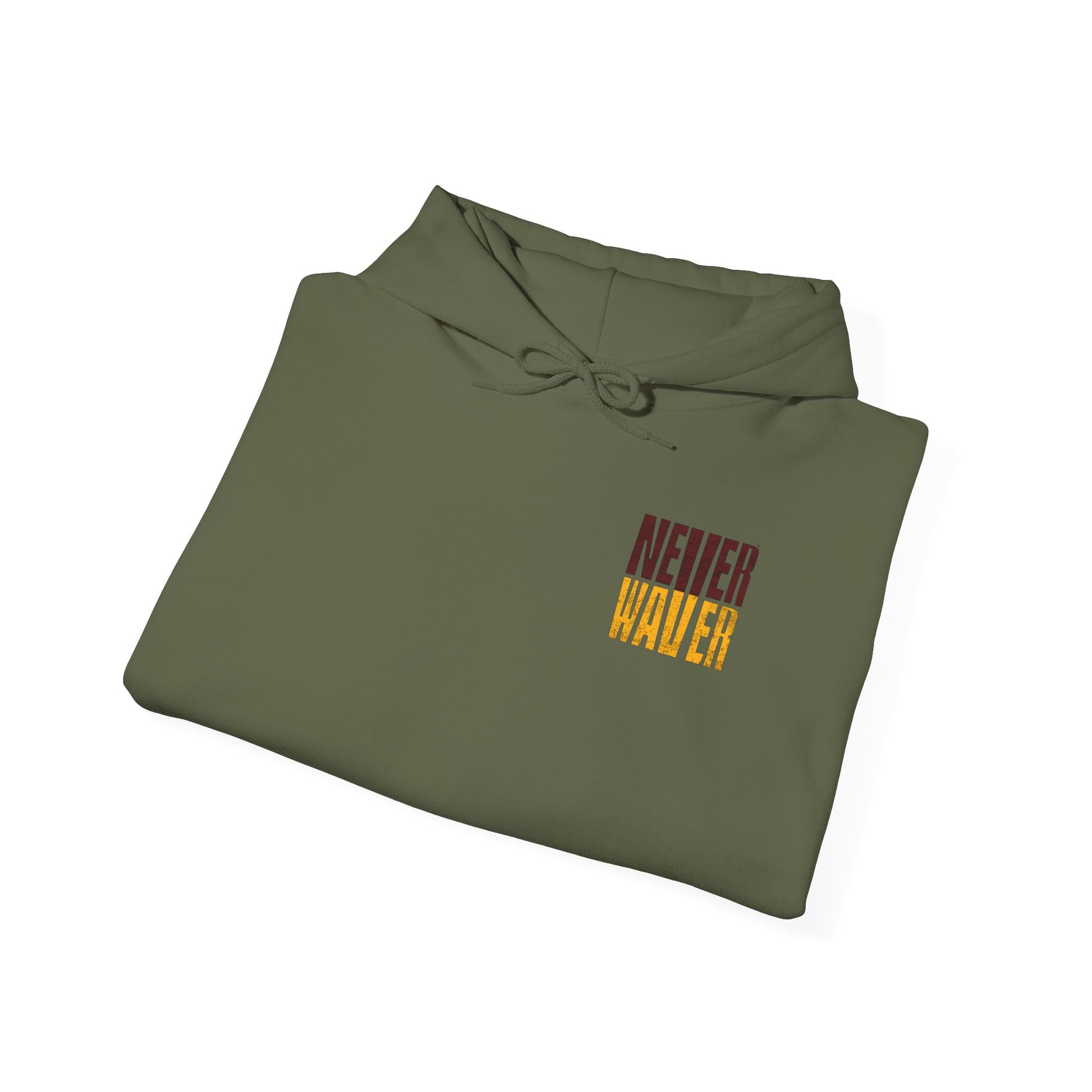 Washington Fans Never Waver Hooded Sweatshirt - Never Waver