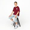 Kids Golf Tee -Never Waver” Jesus a bold, eye-catching design that reflects a steadfast faith and confidence in Christ. - Never Waver