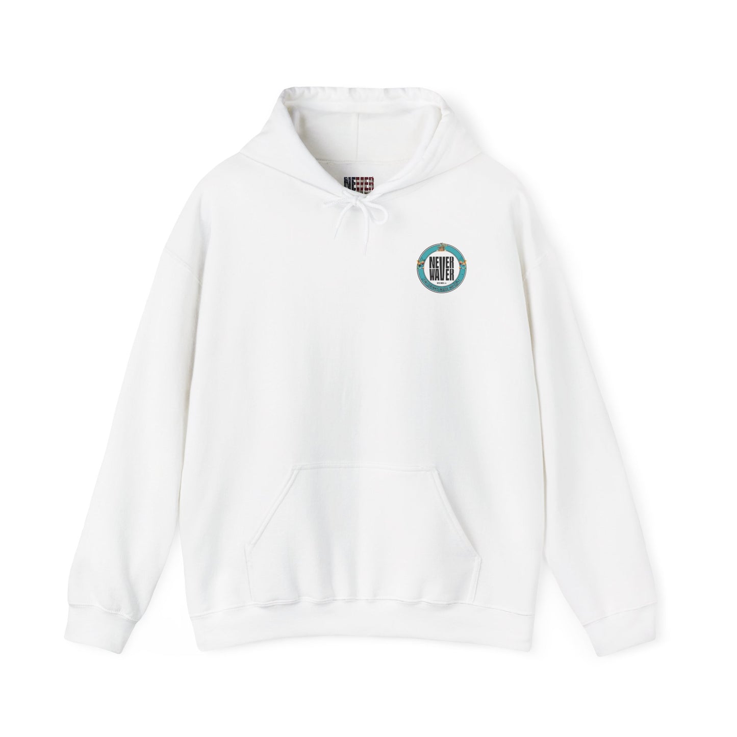 Eco-Friendly Unisex Hoodie: "Never Waver Tiki Drinks Made Me Do It? " - Never Waver