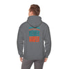 Unisex Heavy Blend™ Hooded Sweatshirt - "Miami Fans Never Waver" Inspirational Hoodie - Never Waver