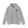 Unisex Heavy Blend™ Hooded Sweatshirt - 'New York Fans Never Waver W Leopard Football' American Pride Design - Never Waver