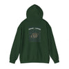 New York Fans Never Waver W Leopard Football Unisex Heavy Blend™ Hooded Sweatshirt - Never Waver