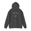 New York Fans Never Waver W Leopard Football Unisex Heavy Blend™ Hooded Sweatshirt - Never Waver