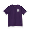 Kids Golf Tee -Never Waver” Jesus a bold, eye-catching design that reflects a steadfast faith and confidence in Christ. - Never Waver