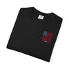 Patriotic Unisex Garment-Dyed T-Shirt - 'Never Waver' Design - Never Waver