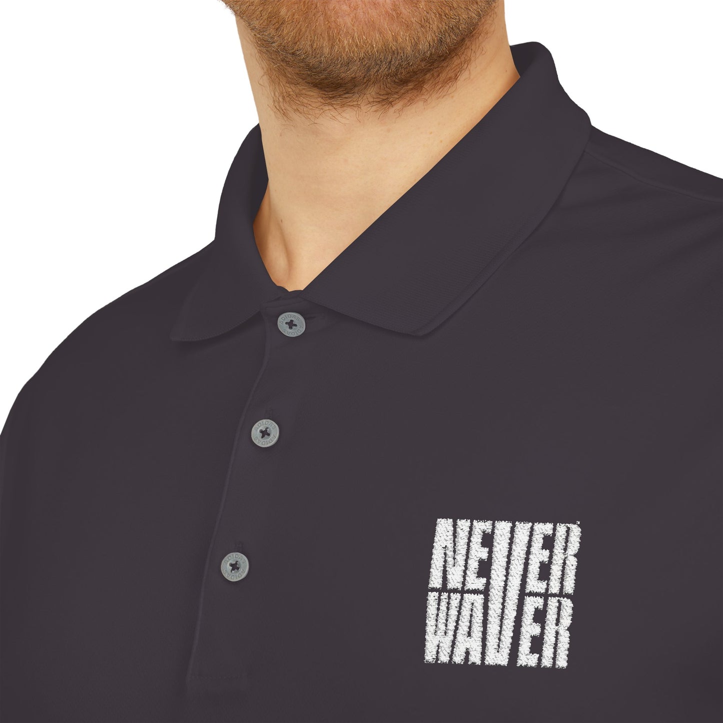 Unisex Never Waver Performance Polo Shirt - Activewear, Gym, Sports, Casual, Gift for Him/Her, Comfortable Fit