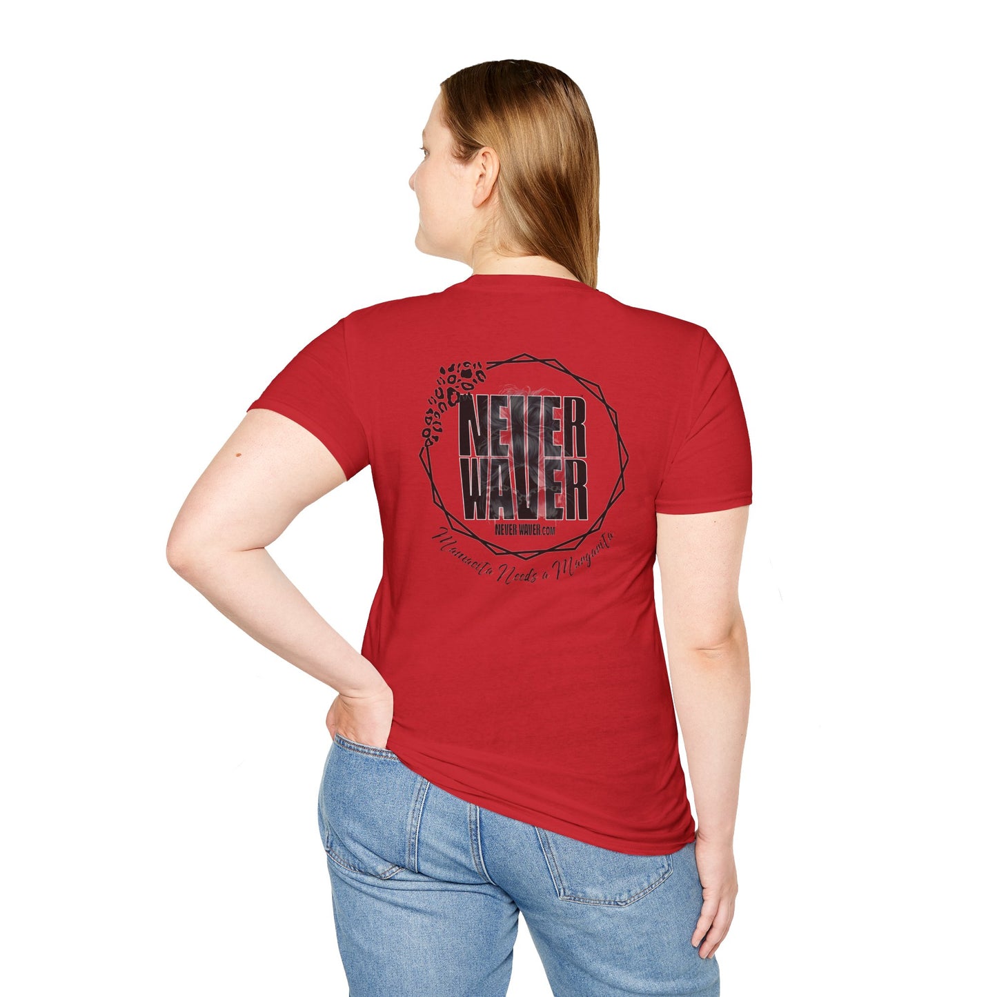 Never Waver Mamacita Needs a Margarita Unisex Softstyle T-Shirt - Never Waver