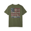 Never Waver Unisex Garment-Dyed T-Shirt - Patriotic Graphic Tee - Never Waver
