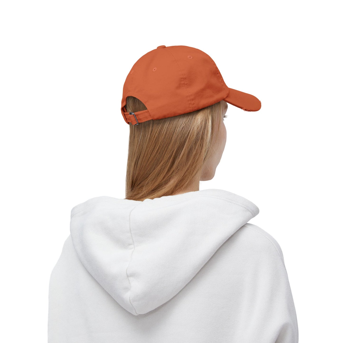 Distressed Cap - Never Waver Statement Hat for Everyday Style