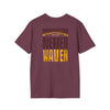 Washington Fans Never Waver Unisex Softstyle T-Shirt - Never Waver