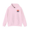 Unisex Heavy Blend™ Hooded Sweatshirt - Denver Fans Never Waver W Leopard Football Motivation - Never Waver