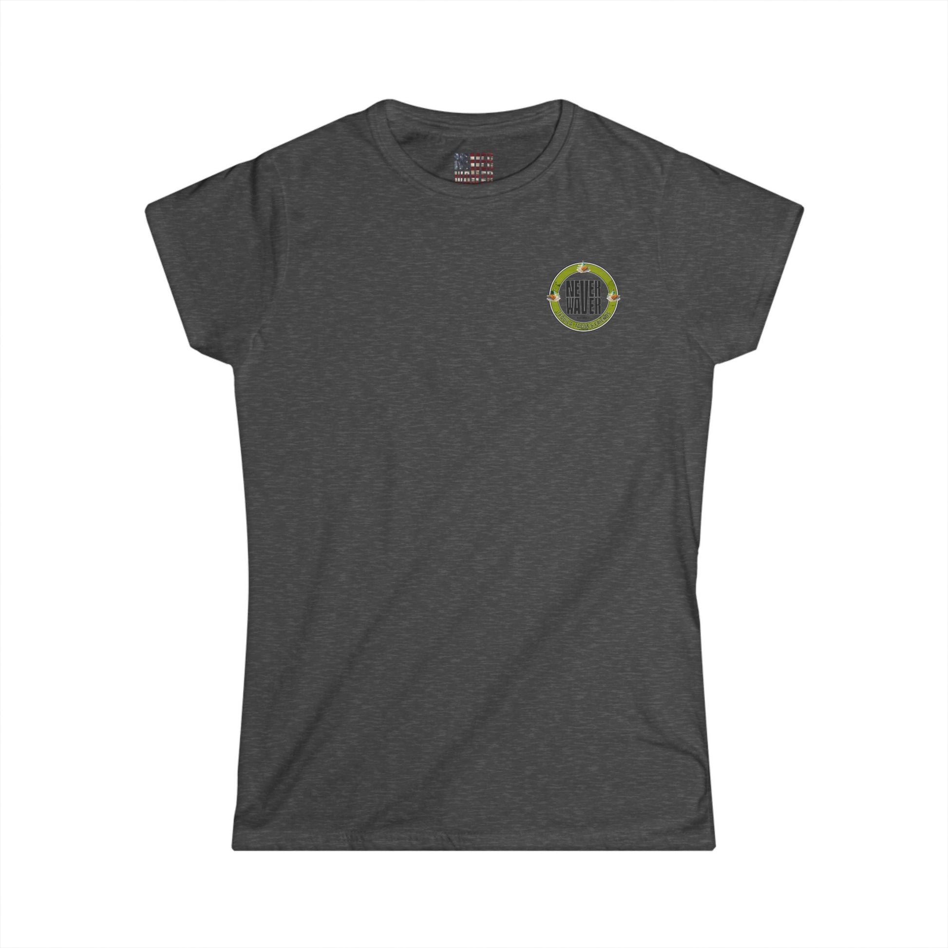 Never Waver Tequila, Tacos, And Friends Women's Soft Style Tee - - Never Waver