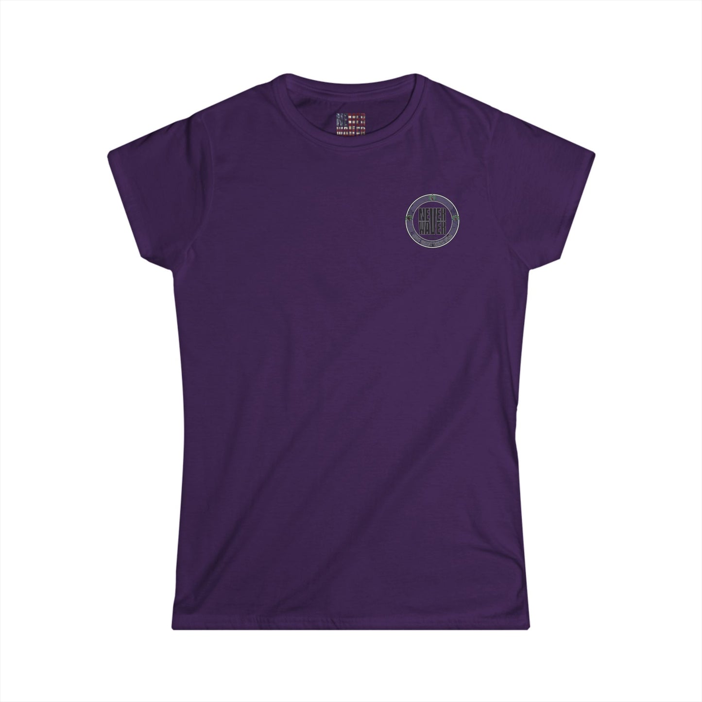 Never Waver Save Water Drink Wine Women's Soft Style Tee - - Never Waver