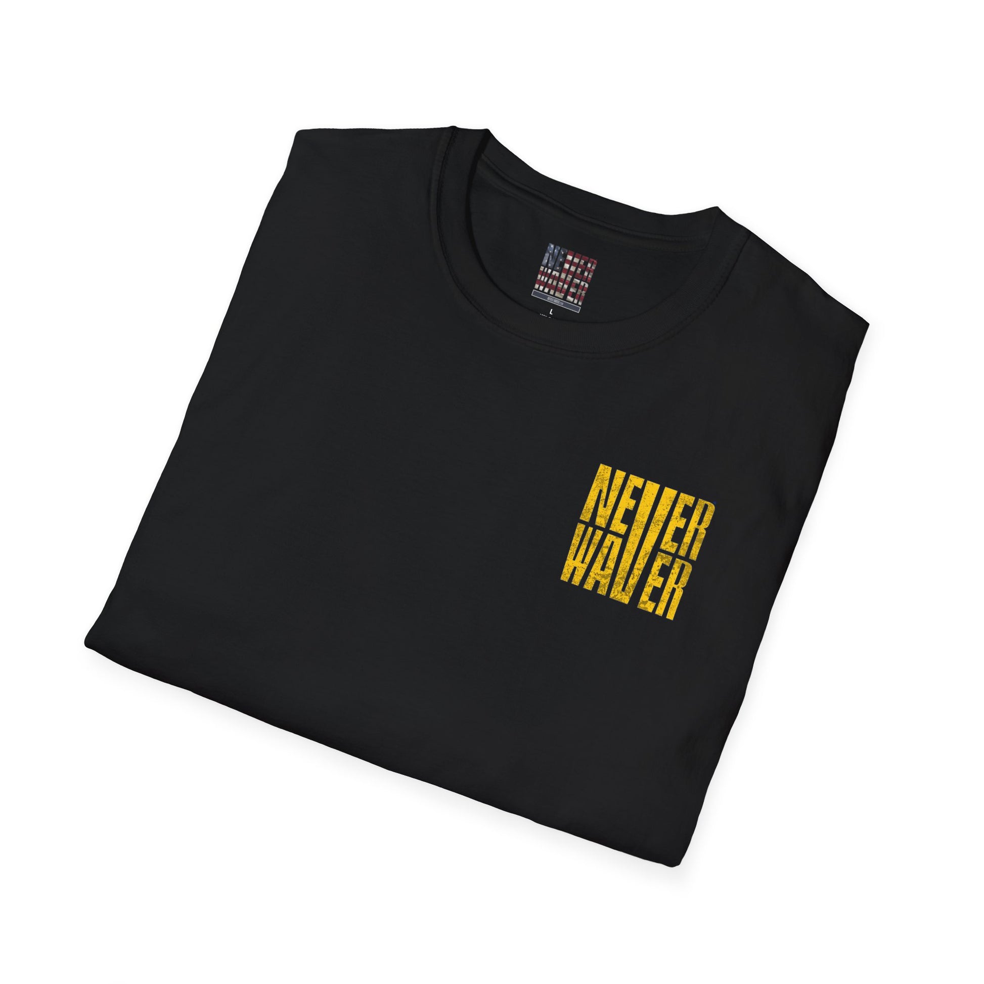Los Angeles Fans Never Waver Unisex Softstyle T-Shirt - Never Waver