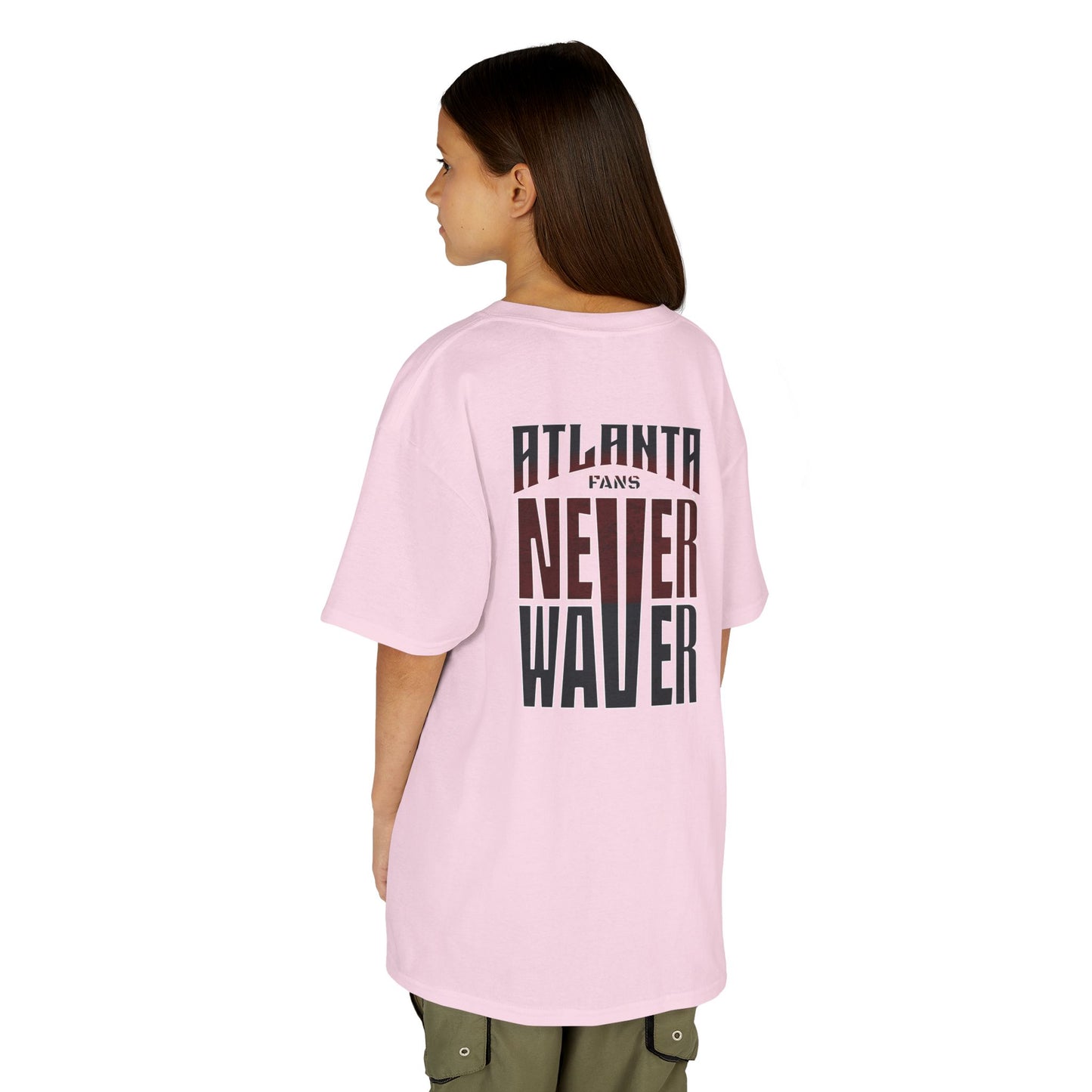 Atlanta Fans Never Waver Kids Heavy Cotton™ Tee - Never Waver
