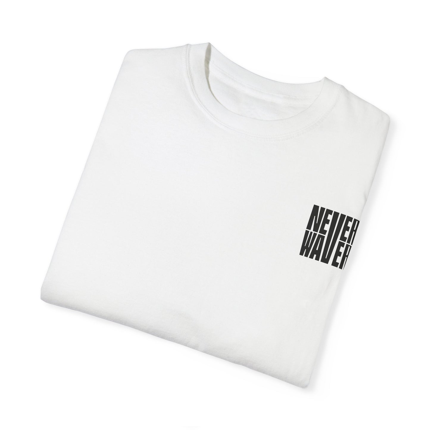Unisex Garment-Dyed T-Shirt - 'Never Waver Mamacita Needs a Margarita' Design - Never Waver