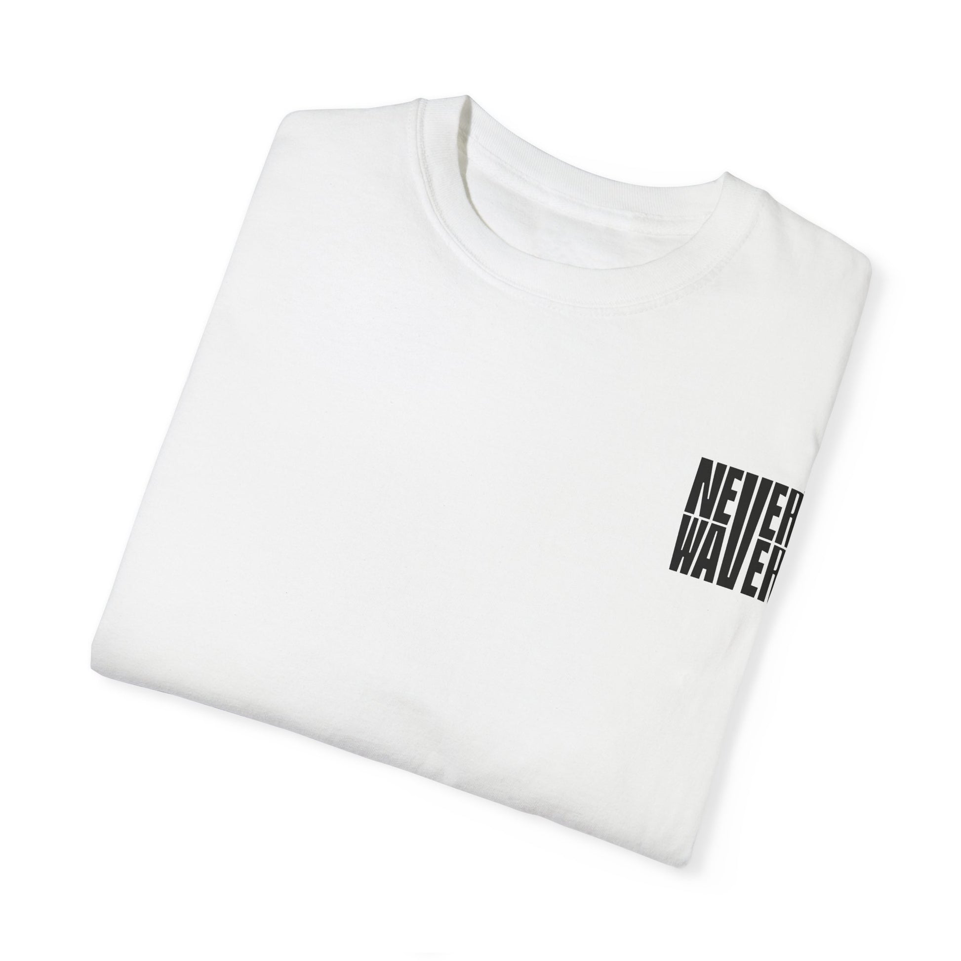 Unisex Garment-Dyed T-Shirt - 'Never Waver Mamacita Needs a Margarita' Design - Never Waver