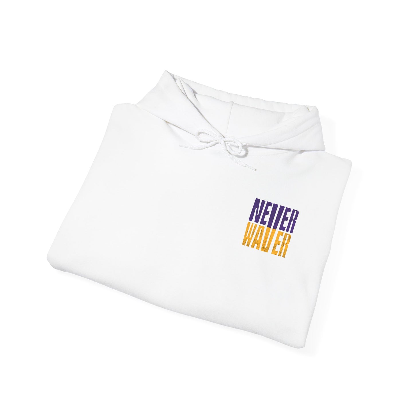 Unisex Heavy Blend™ Hoodie - "Minnesota Fans Never Waver" Design for Comfort and Motivation - Never Waver