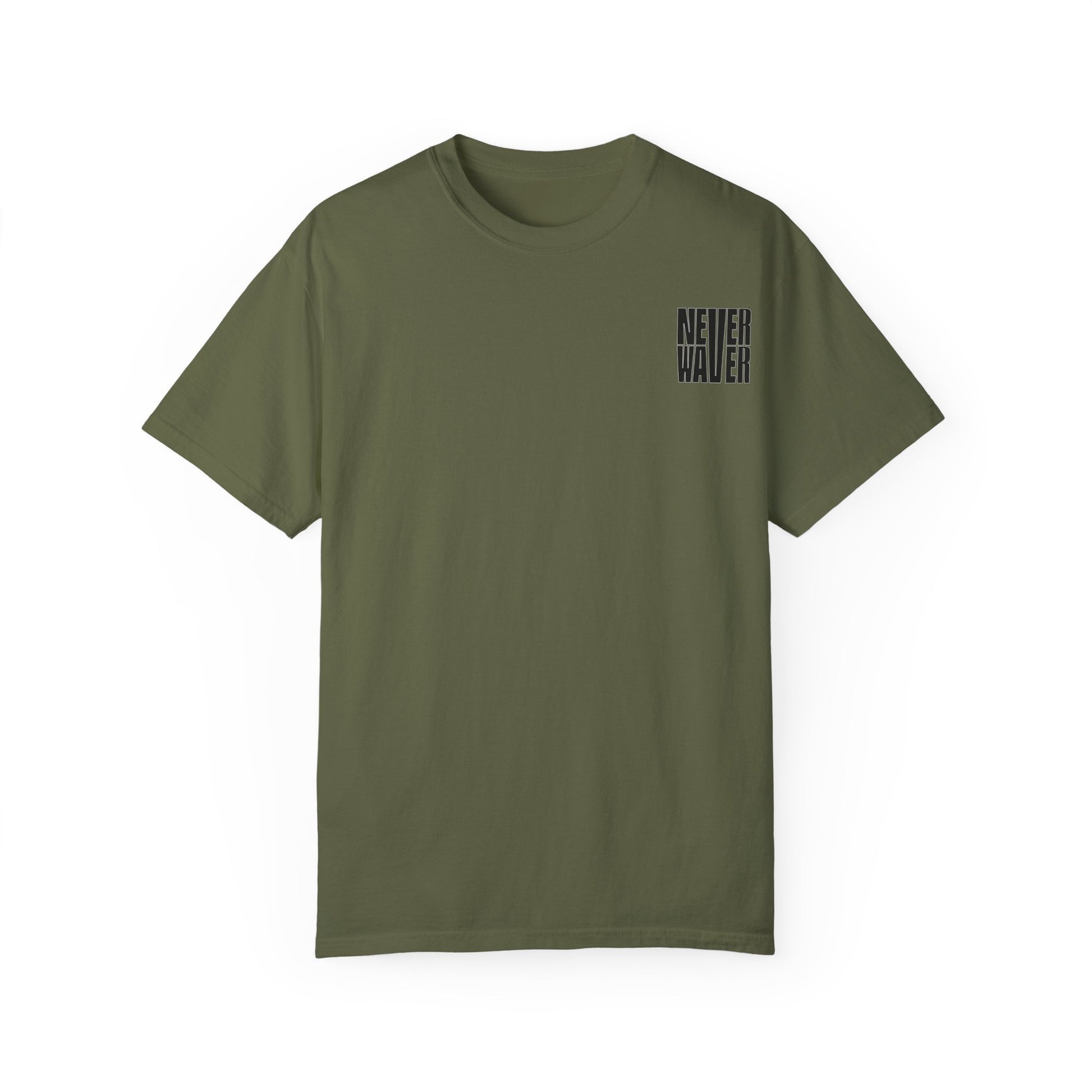 Unisex Garment-Dyed T-Shirt - 'Never Waver Mamacita Needs a Margarita' Design - Never Waver