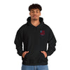 Unisex Heavy Blend™ Hooded Sweatshirt - Never Waver Crew with  American Flag Design - Never Waver