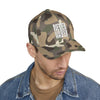 Never Water Structured Cap - Stylish Embroidered Baseball Hat