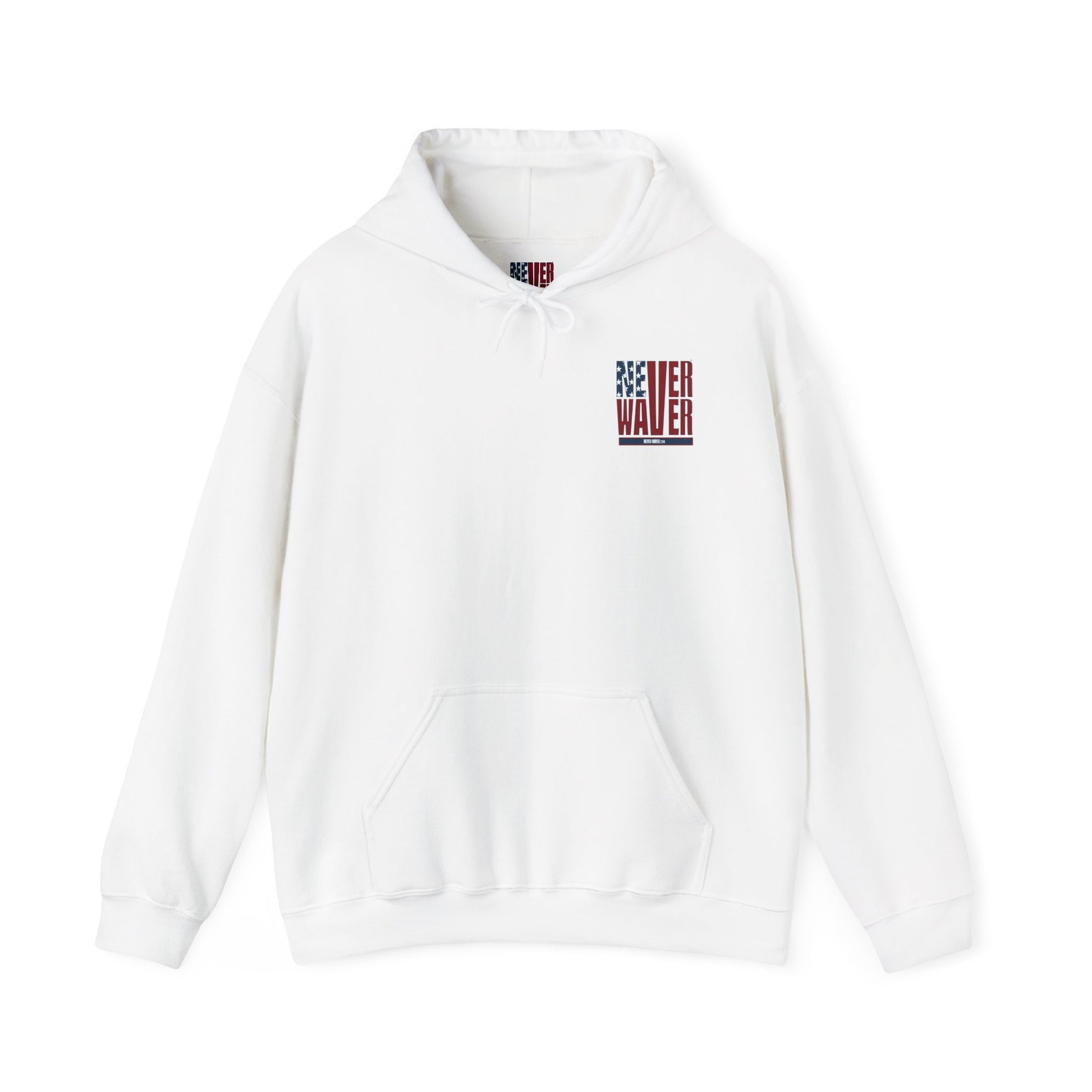 Patriotic Unisex Hooded Sweatshirt - 'Better Water USA' Design - Never Waver
