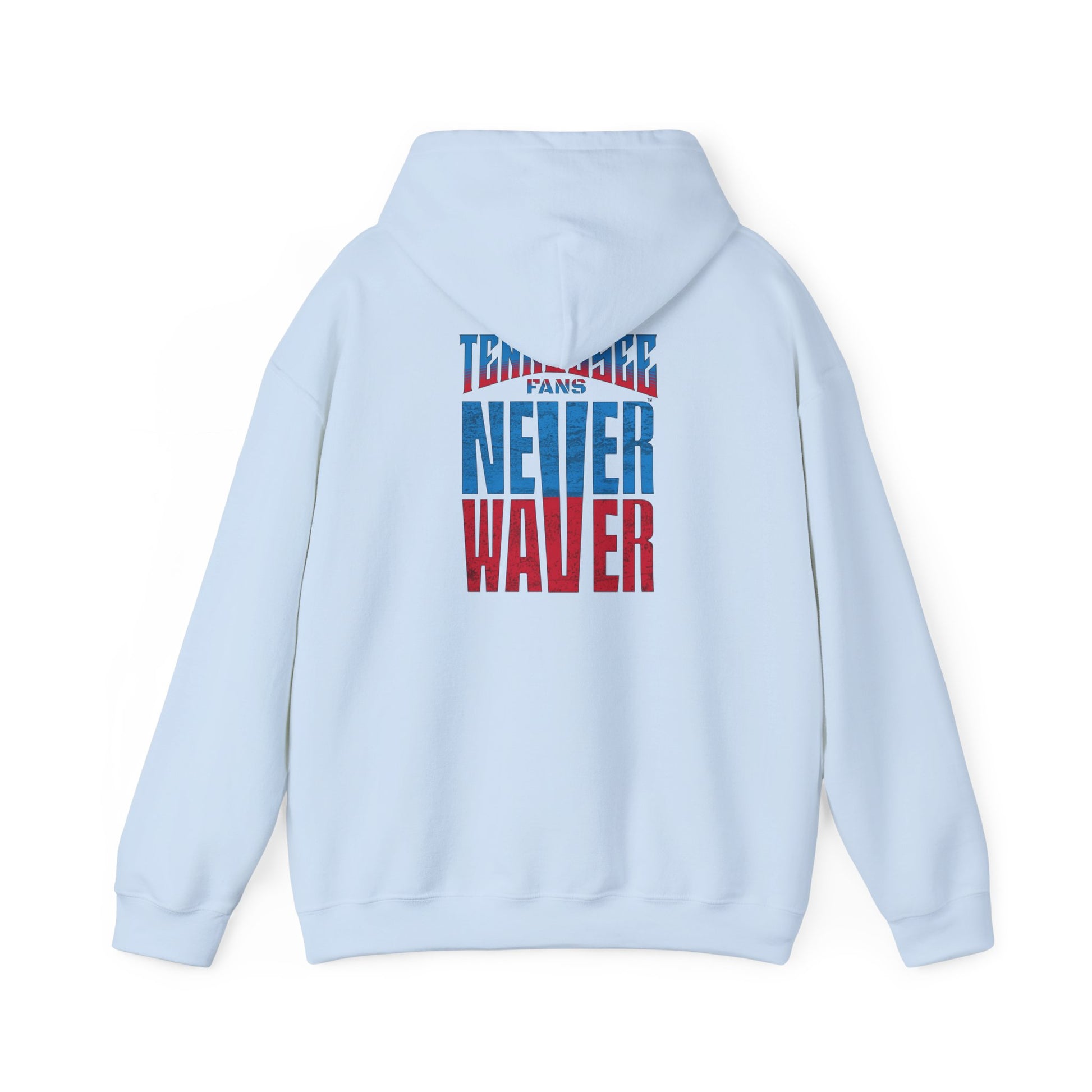 Tennessee Fans Never Waver Unisex Heavy Blend™ Hooded Sweatshirt – Casual Comfort for All Occasions - Never Waver
