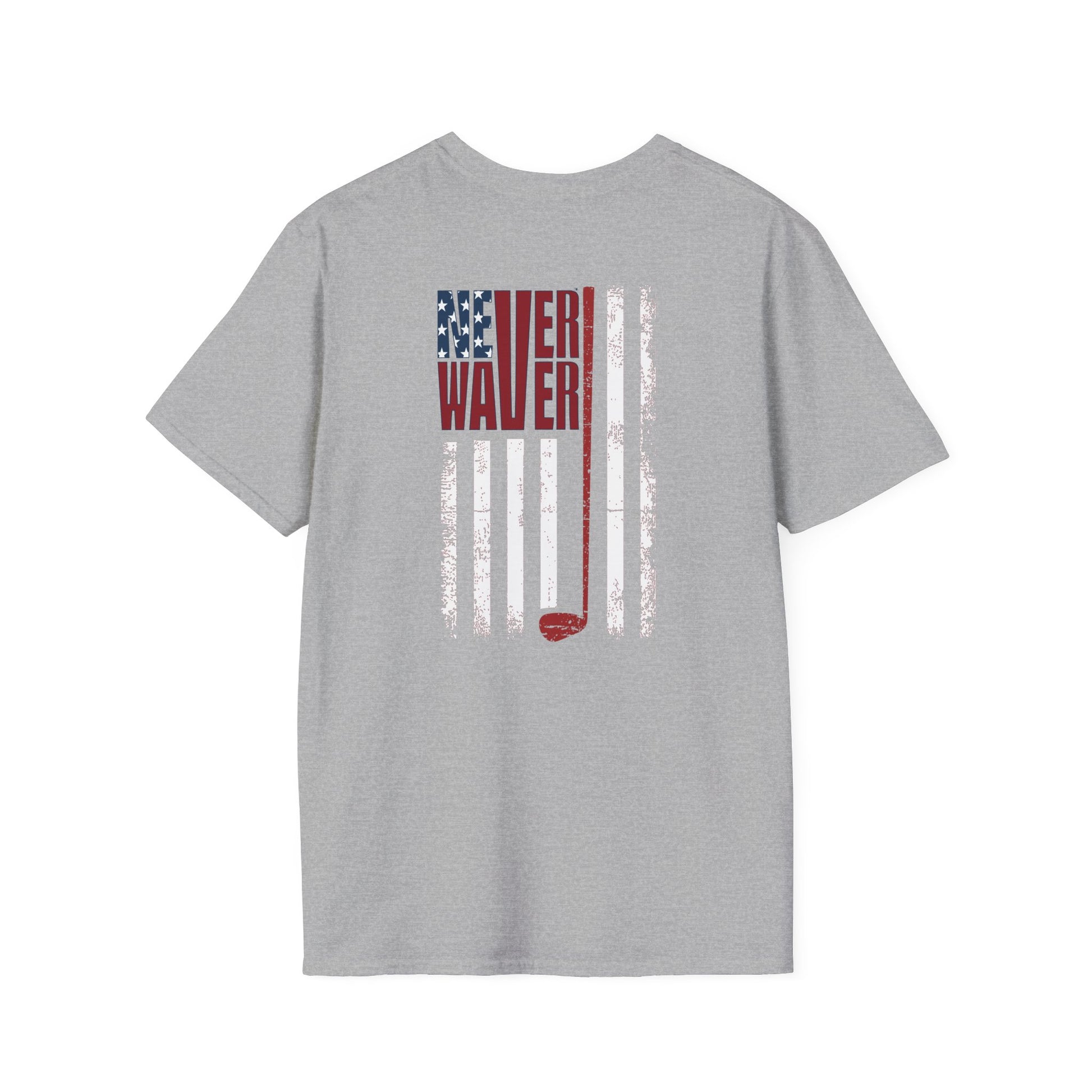Never Waver Golf Unisex Soft style T-Shirt - Never Waver