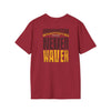 Washington Fans Never Waver Unisex Softstyle T-Shirt - Never Waver