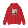 Never Waver” Jesus a bold, eye-catching design that reflects a steadfast faith and confidence in Christ. Hoodie - Unisex Heavy Blend™ Sweatshirt - Never Waver