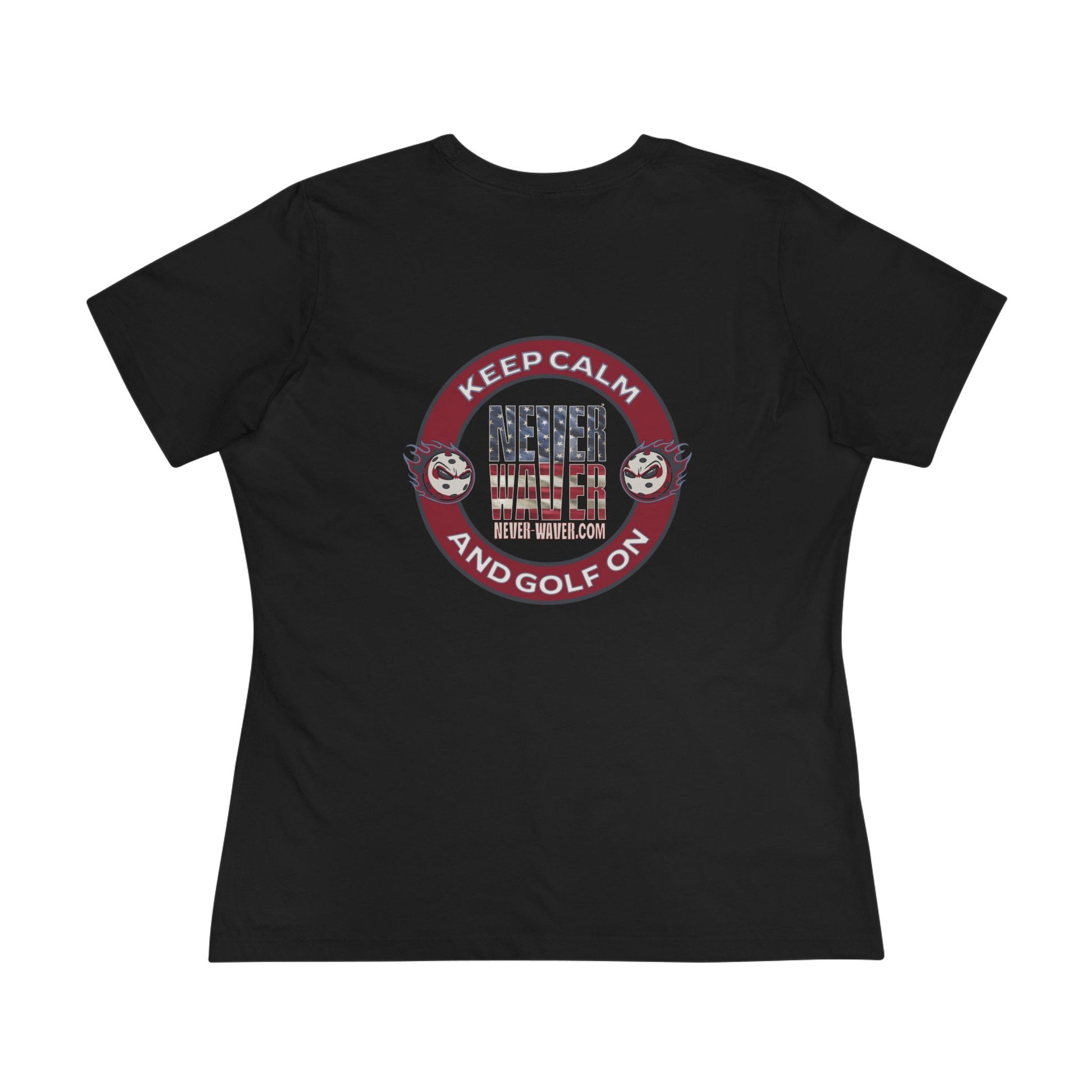 Never Waver Golf Women's Cotton Tee - Never Waver